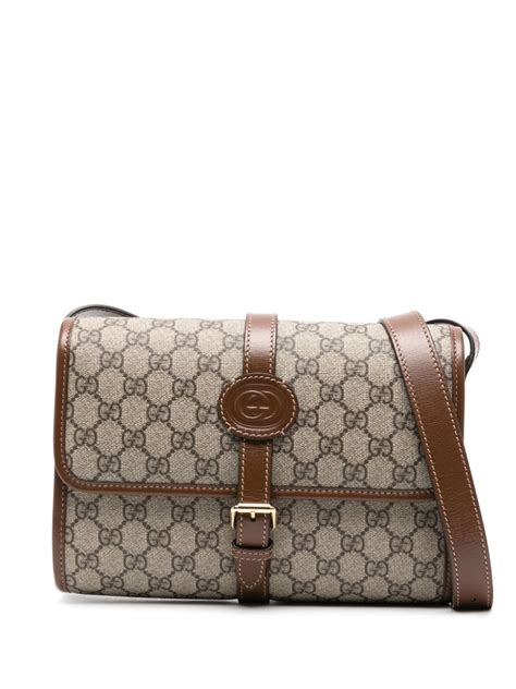 gucci gg vintage logo messenger bag|Gucci signature Messenger bag.